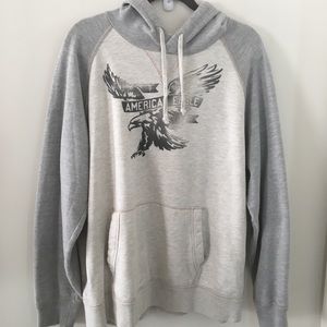 Heathered Cream & Grey AE Sweatshirt